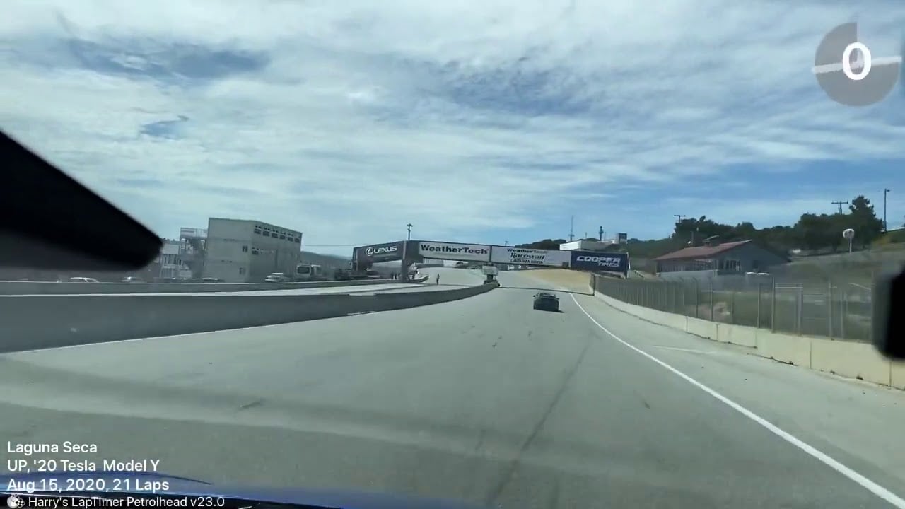 World’s fastest SUV! Unplugged Performance Model Y Sets Laguna Seca Lap Record!