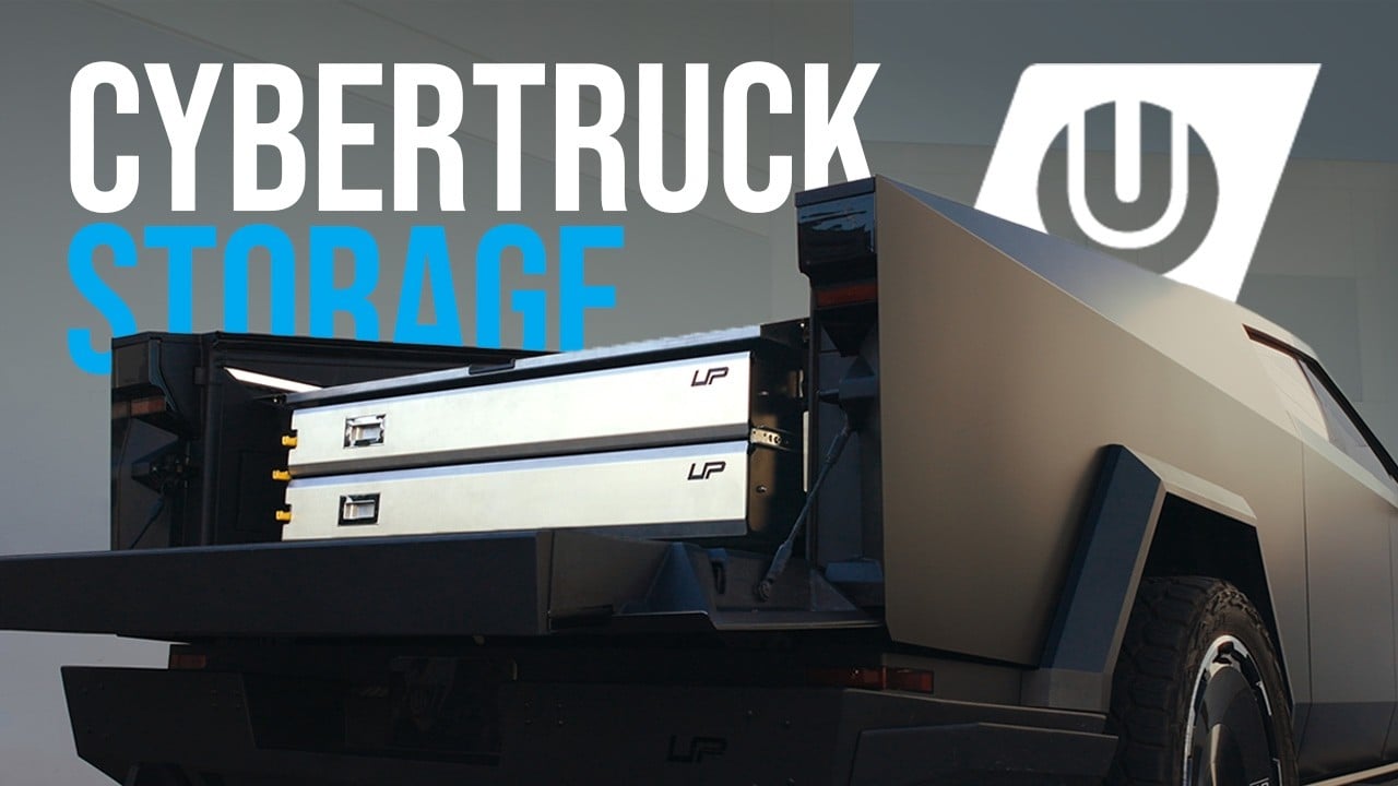 Meet the UP INVINCIBLE Bed Storage Pro System | The ULTIMATE Storage system for Tesla Cybertrucks