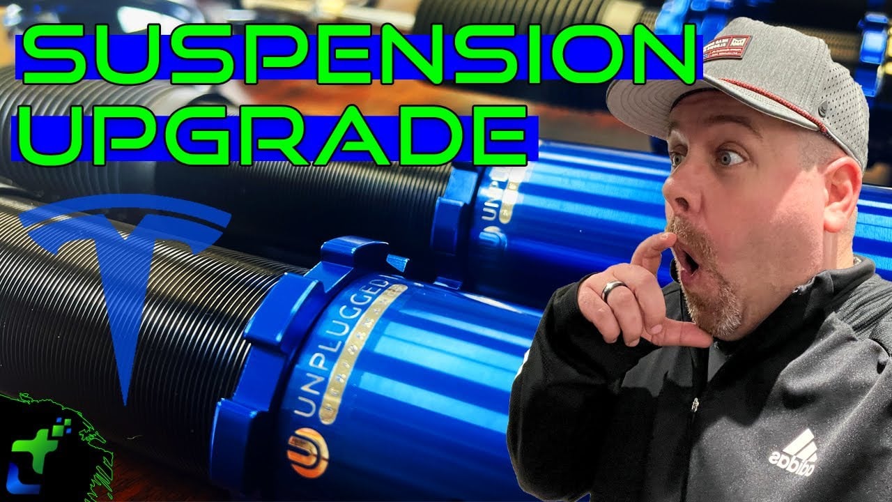 Tesla Model Y Suspension Install | Full Unplugged Performance Luxury Coil Over kit + lowering