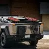 Tesla Cybertruck Heavy Duty Rear Bumper with Hardcore Trailer Hitch Receiver - UP INVINCIBLE®
