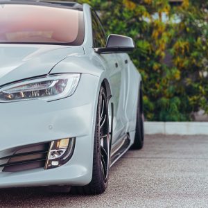 Battleship Gray 2020 Tesla Model S-Apex