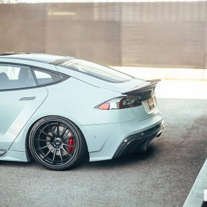 Battleship Gray 2020 Tesla Model S-Apex