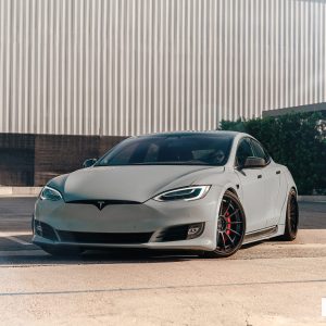 Battleship Gray 2020 Tesla Model S-Apex