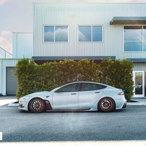 Battleship Gray 2020 Tesla Model S-Apex