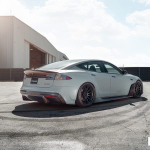 Battleship Gray 2020 Tesla Model S-Apex
