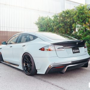 Battleship Gray 2020 Tesla Model S-Apex