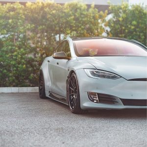 Battleship Gray 2020 Tesla Model S-Apex