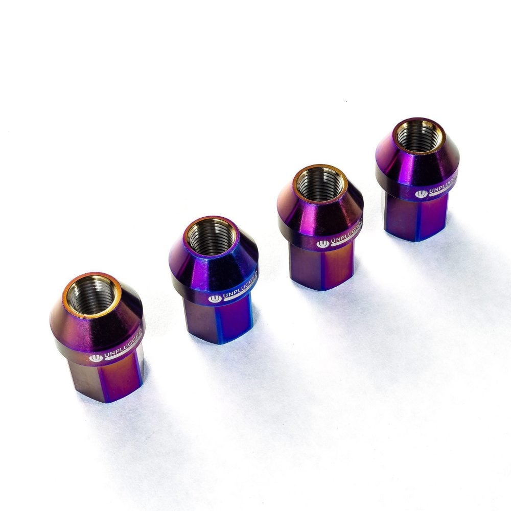 Superlight Titanium Lug Nuts Set for Tesla Model S, 3, X, Y
