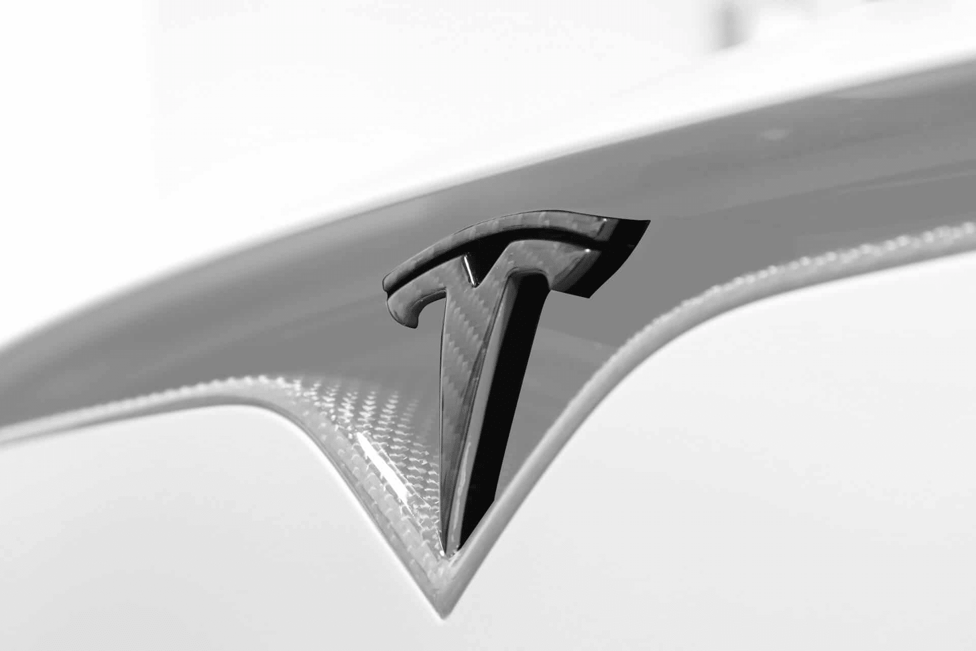 Carbon Fiber “T” Emblem for Tesla Model S