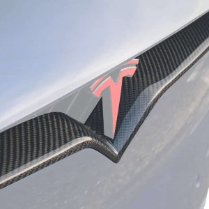 Carbon Fiber V-Stripe Replacement for Tesla Model X