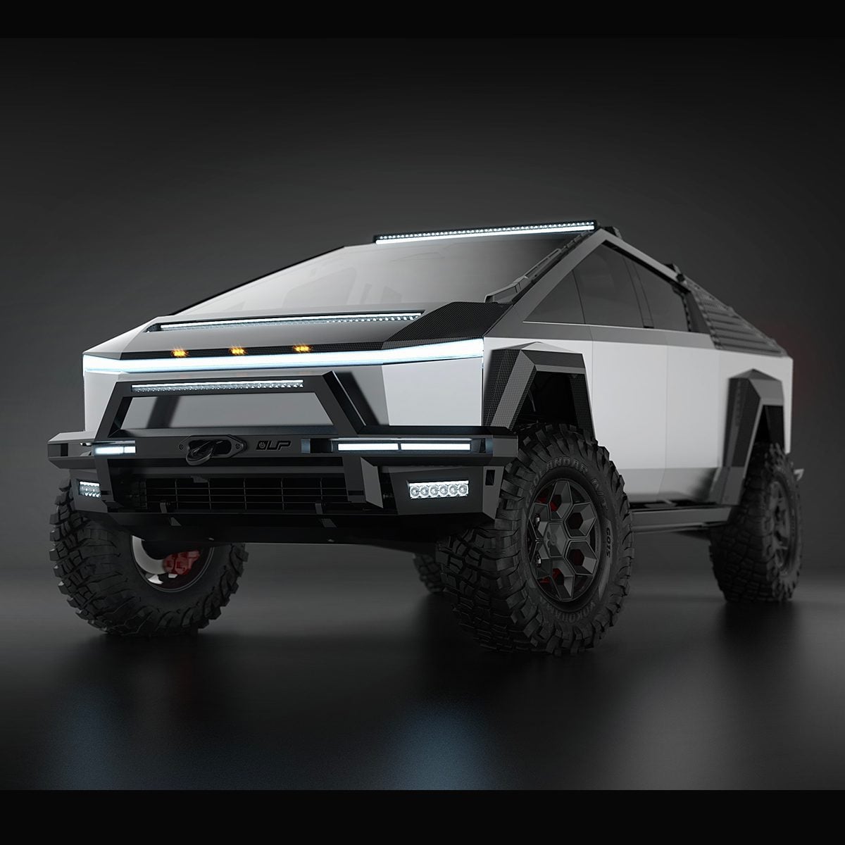 Invincible Hood: Accessory – Curved 50″ LED Light Bar