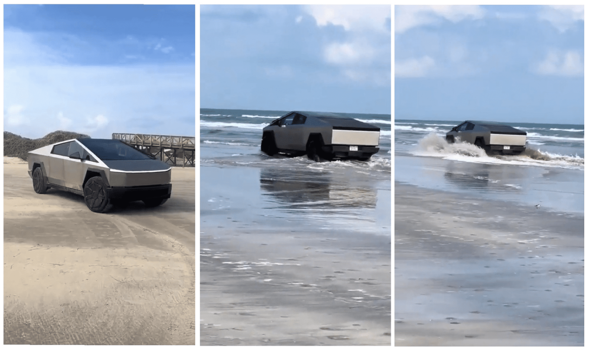 Tesla Tests Cybertruck in Seawater, Expanding Perception of the Vehicle