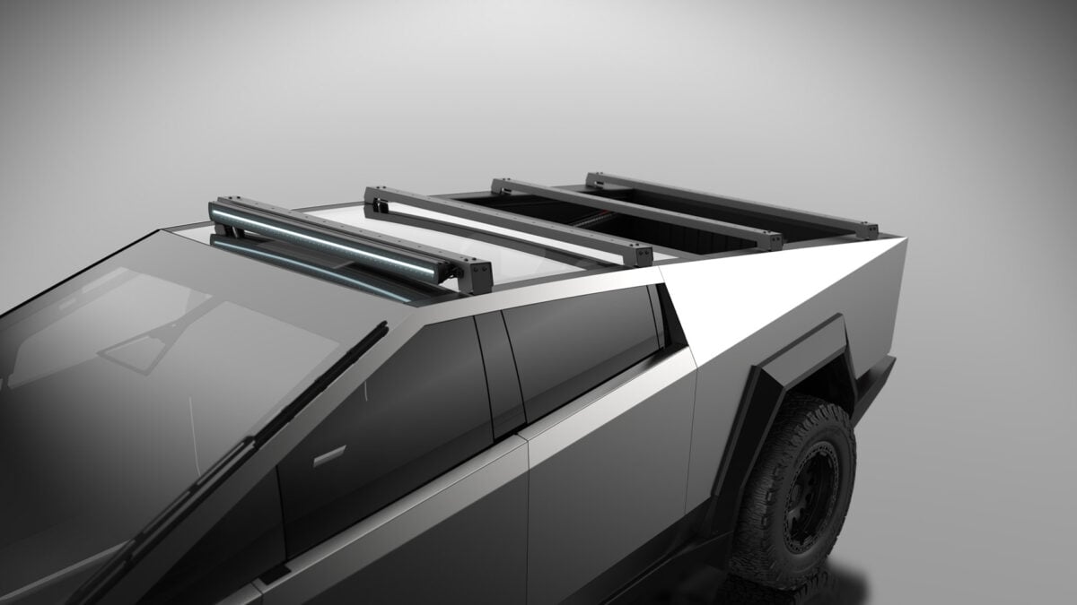 Tesla Cybertruck UP INVINCIBLE® HD Roof Rack Set