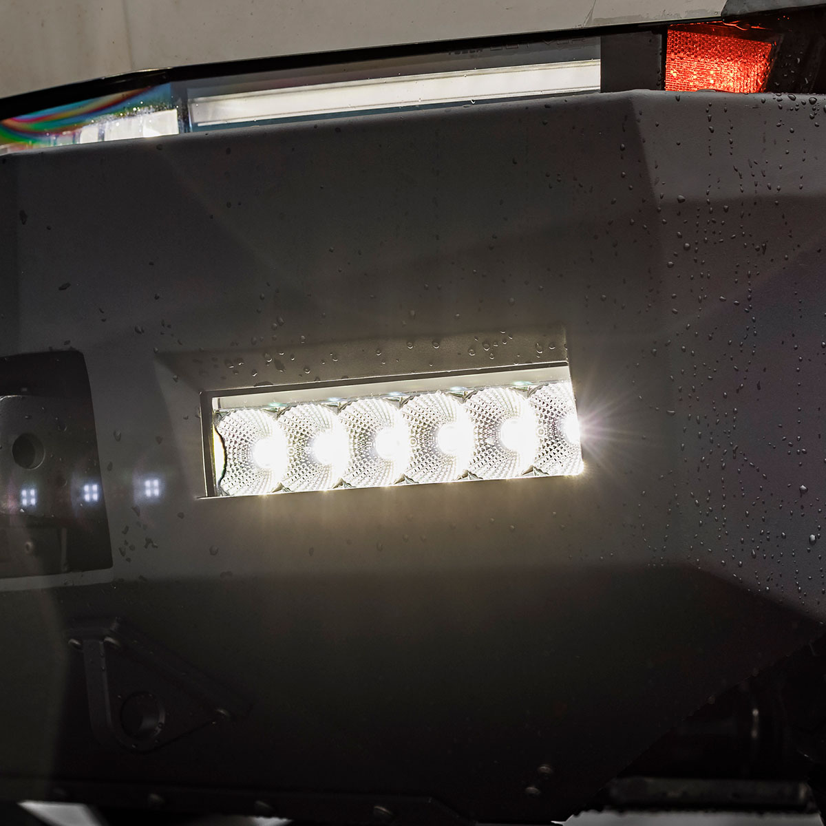 Invincible Front Bumper System Option: 11″ Flood Lights Set