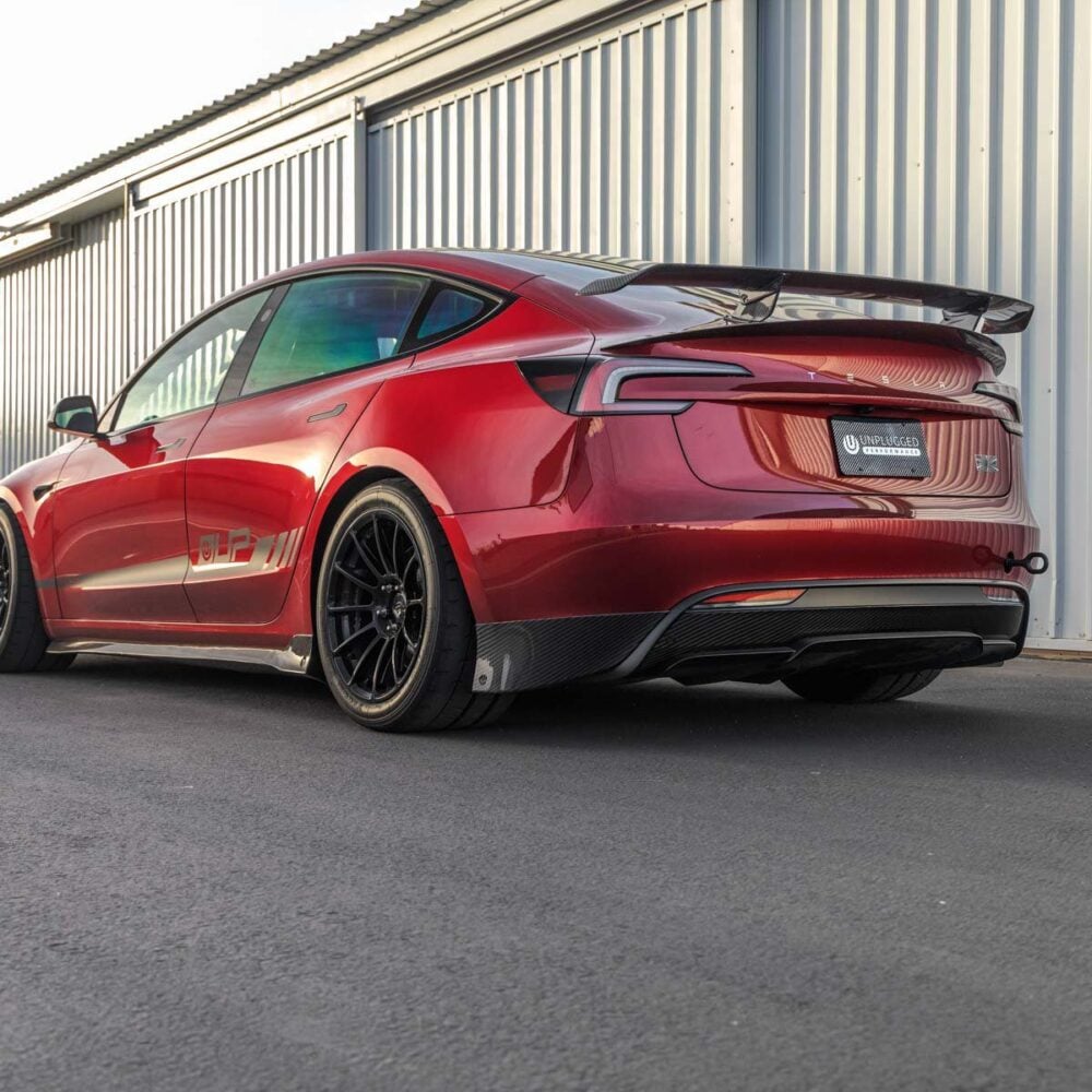 Tesla Model 3 (2024+) Ascension-R Carbon Fiber Rear Wing