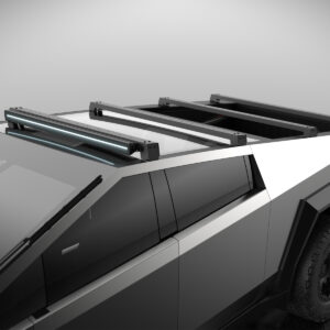 Tesla Cybertruck with UP Invincible Roof Rack Set