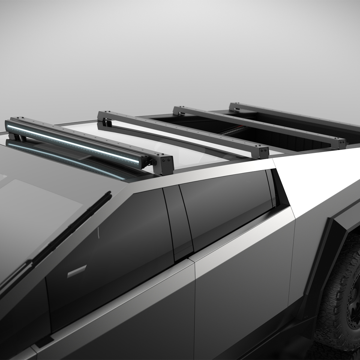 Invincible Roof Rack System: Replacement – Roof Rail Position 1 (Top/Peak)
