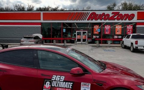 Pushing the Limits at Sebring: A Weekend of Speed and Performance 1 tesla-model-3-track-car-sebring-autocross-road course-1