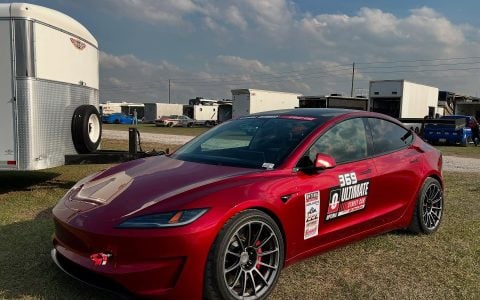 Pushing the Limits at Sebring: A Weekend of Speed and Performance 3 tesla-model-3-track-car-sebring-autocross-road course-3