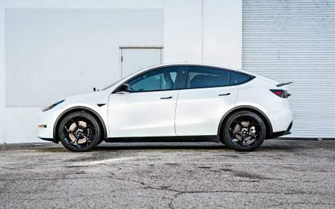 Tesla Model Y 21 inch gloss black UP-05 forged wheels big brake bit bbk unplugged performance 1920px image (2)