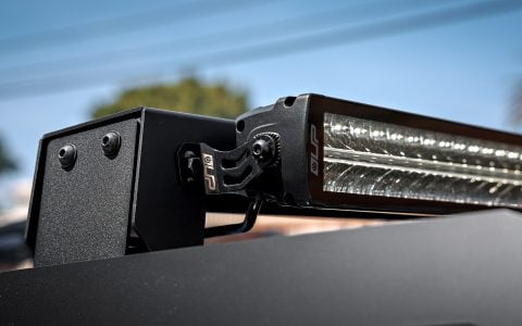 Storm Chaser INVINCIBLE Cybertruck on UP-03 Beadlock Forged Wheels in Satin Titanium