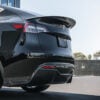 High-efficiency carbon trunk spoiler for Tesla Model Y