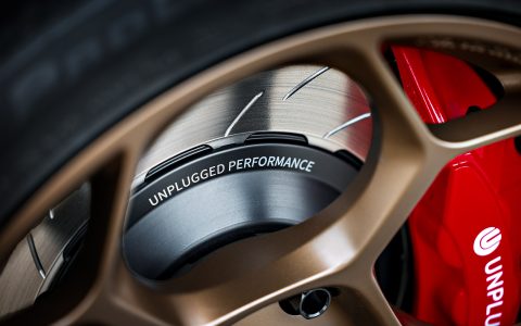 Tesla Model Y Juniper on Satin Bronze UP05 Wheels by Unplugged Performance 1920px