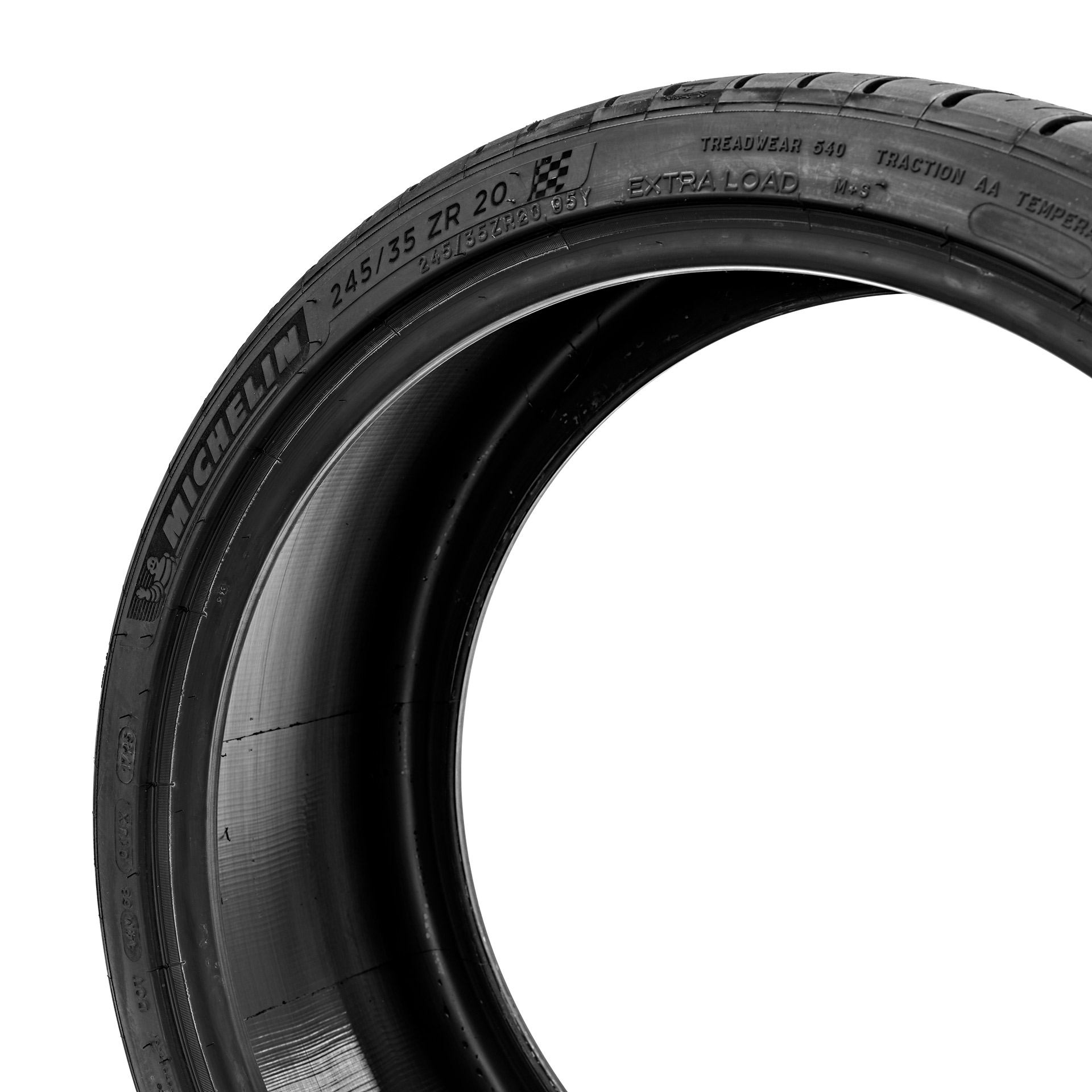 Michelin Pilot Sport All Season 4 Tire 245/35ZR20 - Unplugged 
