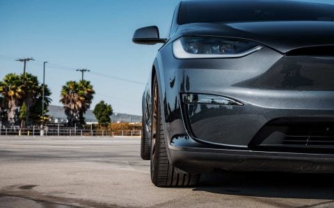 Stealth Grey Tesla Model X Long Range with UP Forged UP-03 Satin Bronze Wheels 7 Stealth Grey Tesla Model X Long Range with UP Forged UP-03 Satin Bronze Wheels