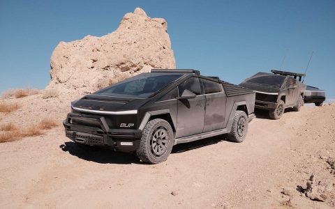 Trona Pinnacles Adventure with UP INVINCIBLE Parts and the Cybertruck Cyber Odyssey Community