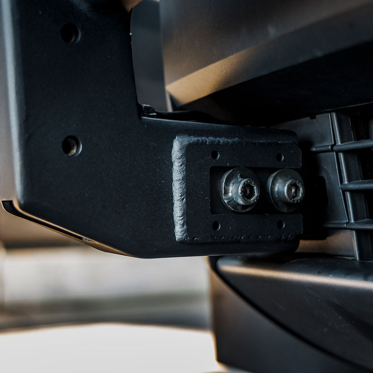 Bull Bar Mounting Base For Use on OEM Tesla Cybertruck Bumper