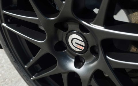 Stealth Grey Tesla Model Y Long Range with UP x BBS Flugplatz Wheels in Asteroid Graphite