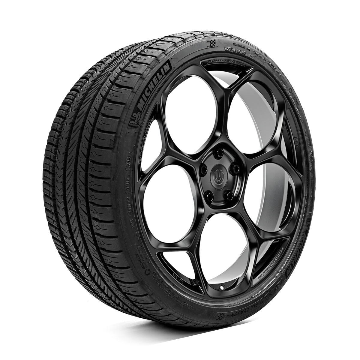 Tesla Model 3 20-Inch UP Forged UP-05 Wheel and Tire Package