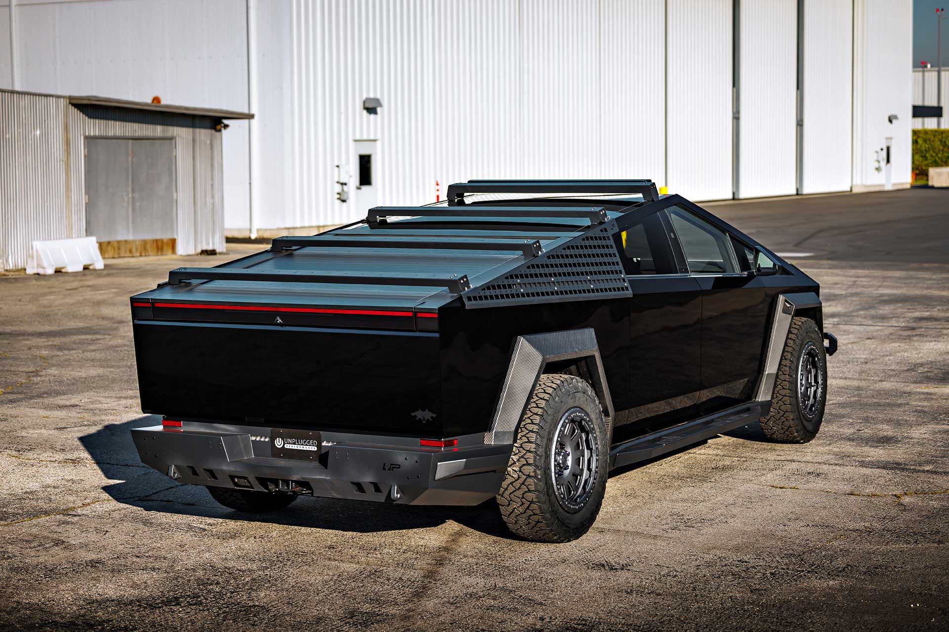 Some Cybertruck builds UP INVINCIBLE start local. This one started on the opposite coast. 9 Some Cybertruck builds UP INVINCIBLE start local. This one started on the opposite coast.