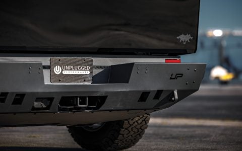 Gloss Black Tesla Cybertruck UP INVINCBILE Build and UP Forged UP-03 Beadlock Wheels Unplugged Performance 1920px (13)