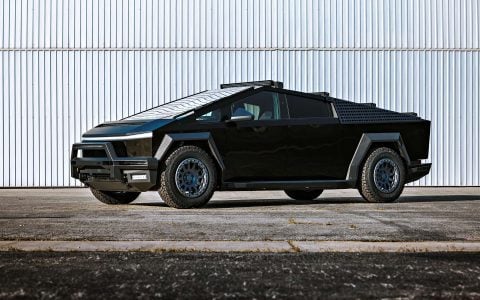 Some Cybertruck builds UP INVINCIBLE start local. This one started on the opposite coast.