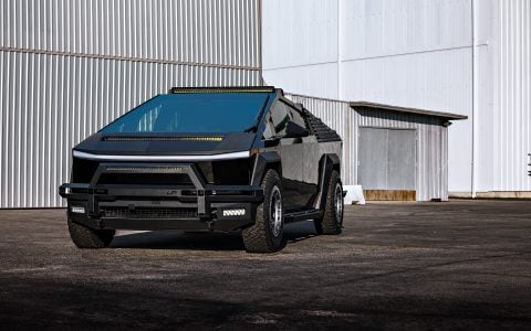 Gloss Black Tesla Cybertruck UP INVINCBILE Build and UP Forged UP-03 Beadlock Wheels Unplugged Performance 1920px (9)