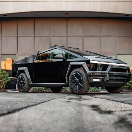Gloss Black Tesla Cybertruck UP INVINCIBLE Build