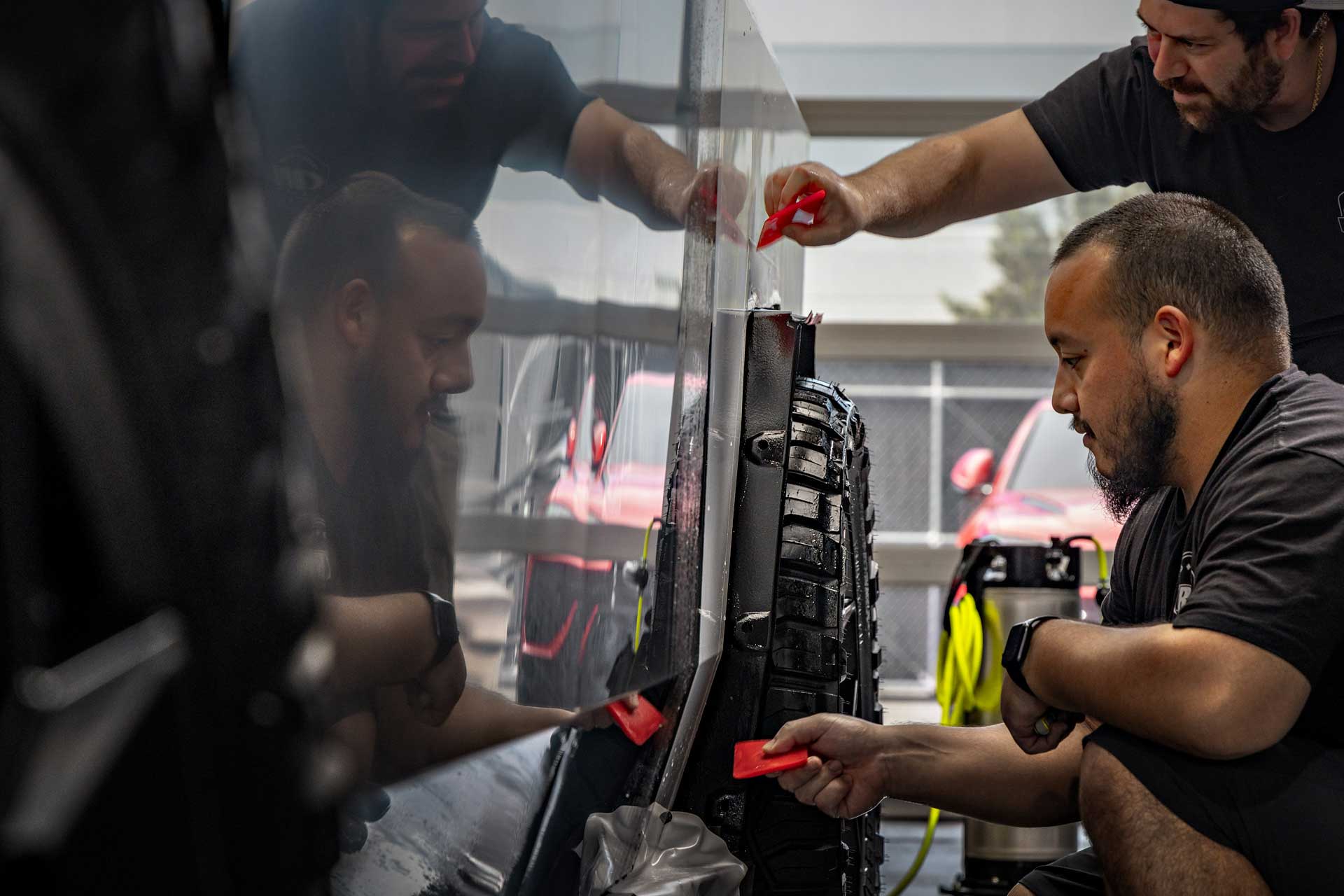 Some Cybertruck builds UP INVINCIBLE start local. This one started on the opposite coast. 2 Some Cybertruck builds UP INVINCIBLE start local. This one started on the opposite coast.