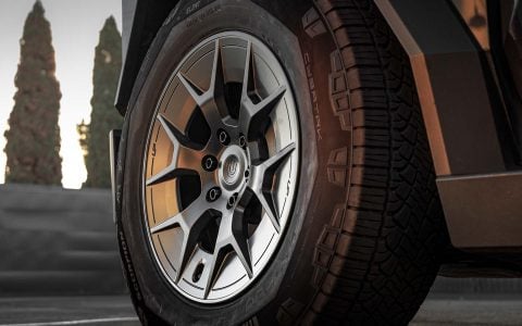 Tesla Cybertruck - UP Forged UP-RW Wheel Range Test Trip Image 4