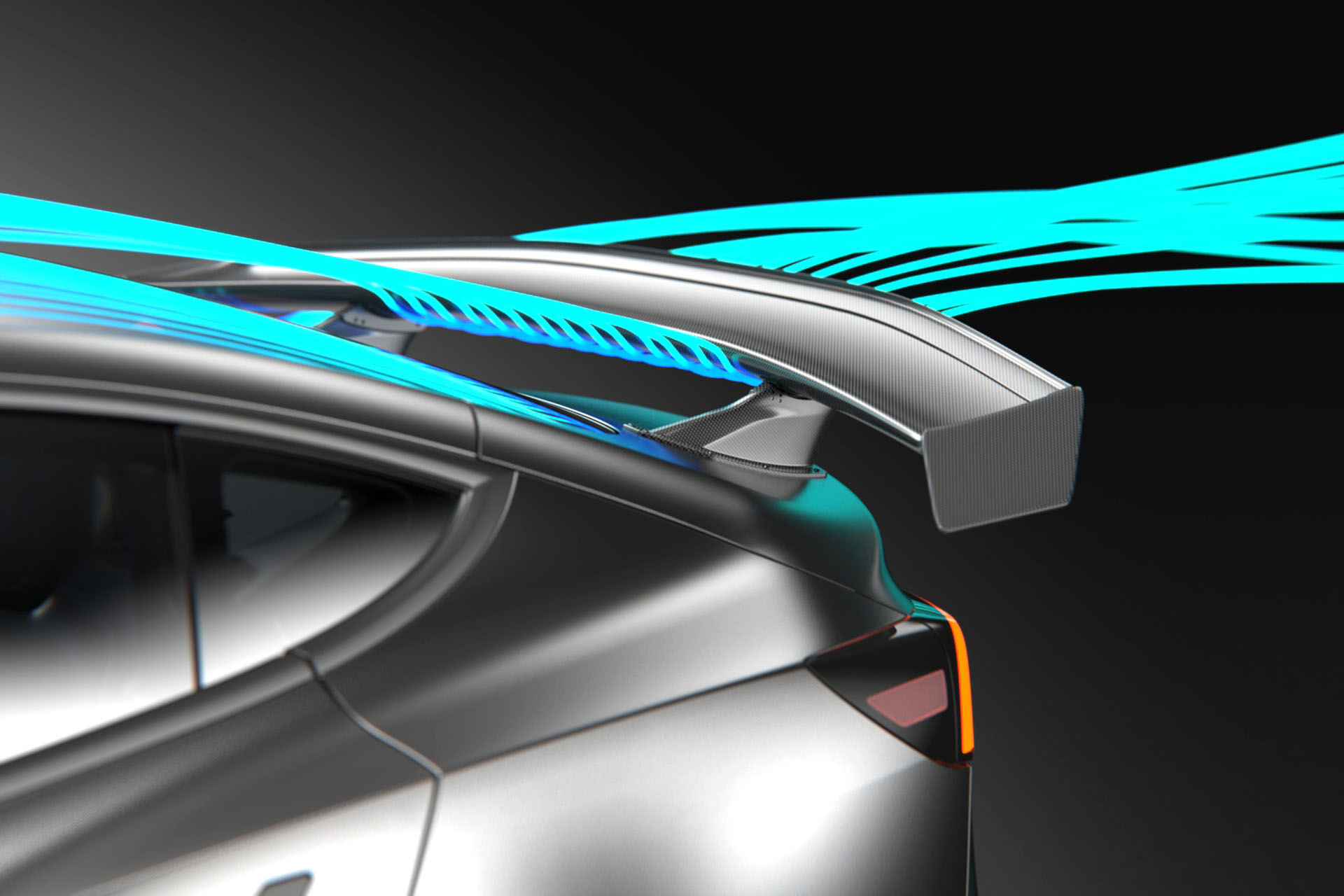 Ascension-RR Rear Carbon Fiber Wing: Functional Aero for the 2024+ Tesla Model 3 Highland 3 Tesla Model 3 2024_ Ascension RR Rear Carbon Fiber Wing 4.1