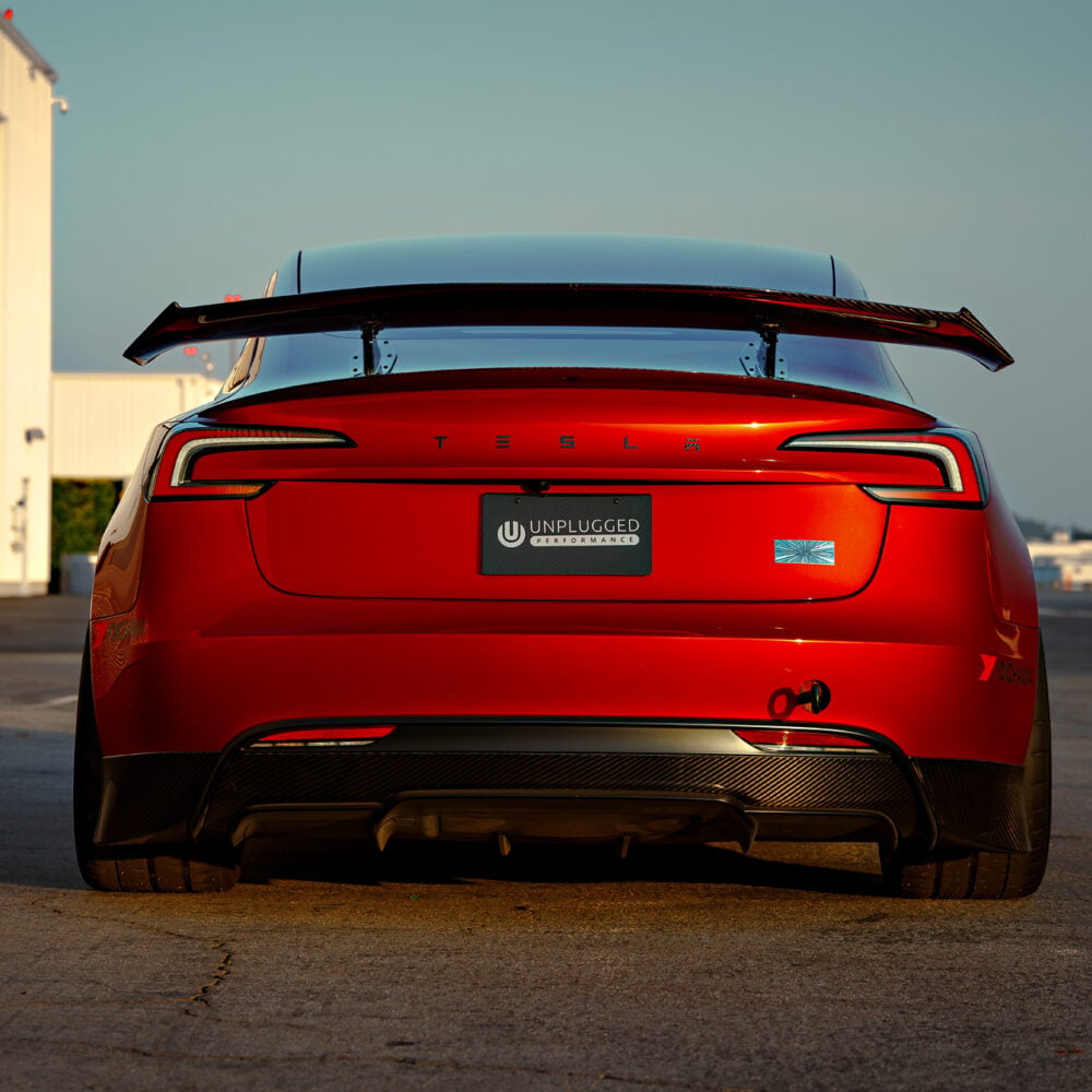 Gurney Flap For UP Ascension-RR Rear Wing - Unplugged Performance