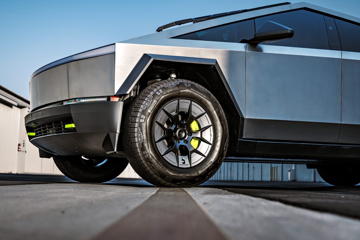 One Wheel. Six Tire Choices. One Complete Cybertruck Solution.