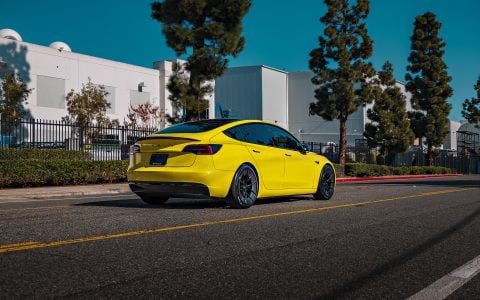 Tesla Model 3 on 19-Inch UP Forged UP-RW Wheels