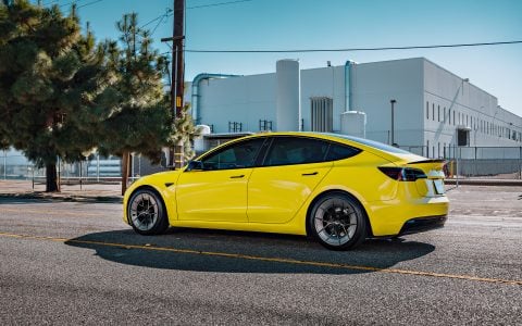 Tesla Model 3 on 19-Inch UP Forged UP-RW Wheels