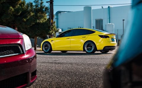 Tesla Model 3 on 19-Inch UP Forged UP-RW Wheels