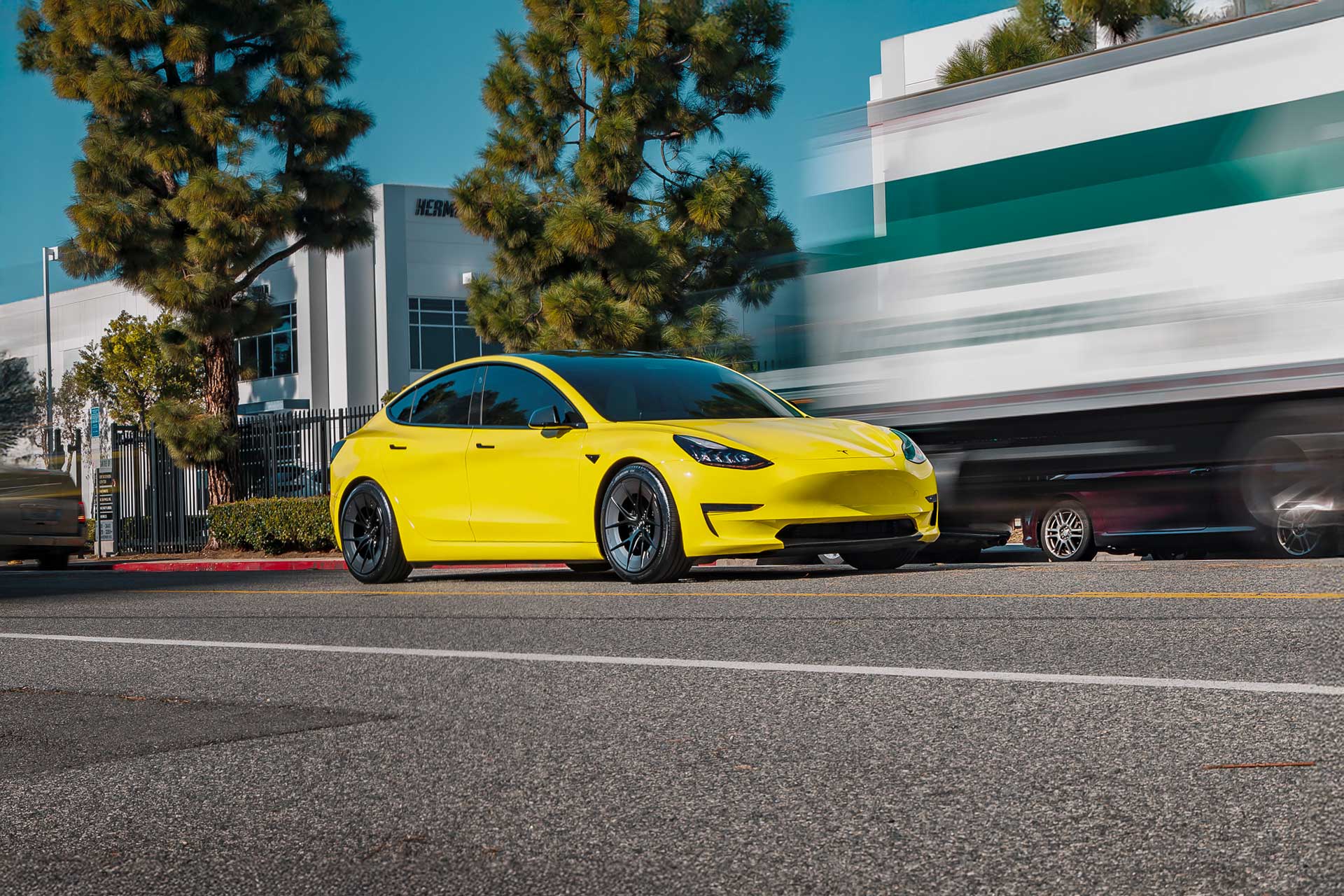 Tesla Model 3 on 19-Inch UP Forged UP-RW Wheels