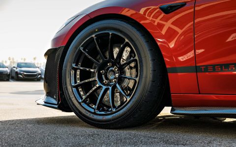 Ultra Red Tesla Model 3 Performance 'Red Rocket' On 18-Inch UP Forged UP-03 Wheels