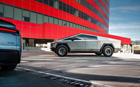 Tesla Cybertruck & Quicksilver Tesla Model Y Juniper on UP Forged UP-RW Wheels