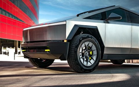 Tesla Cybertruck & Quicksilver Tesla Model Y Juniper on UP Forged UP-RW Wheels